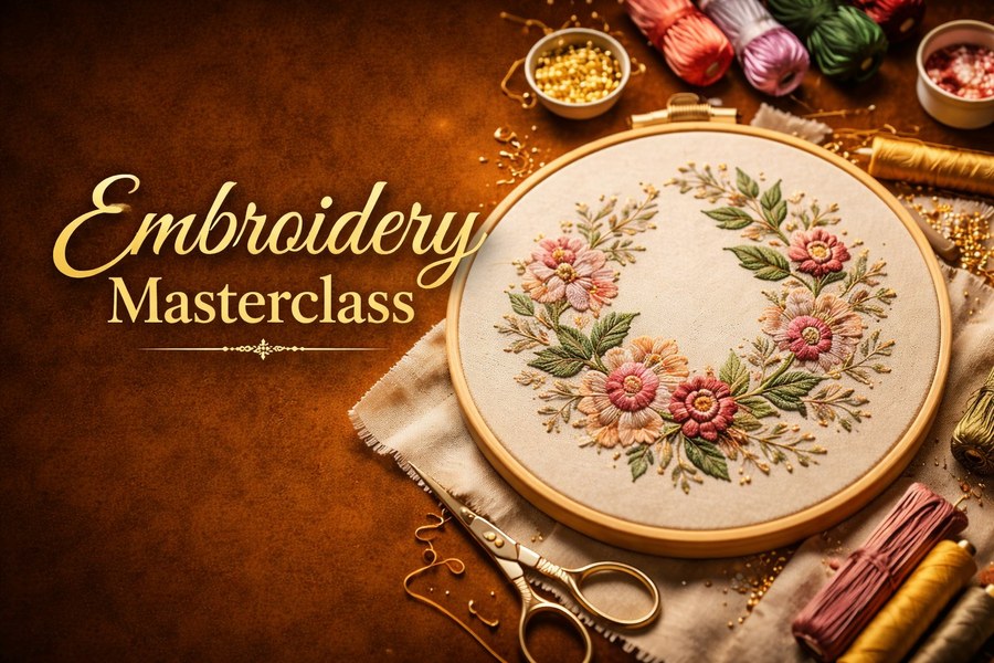 5-Day Embroidery Masterclass