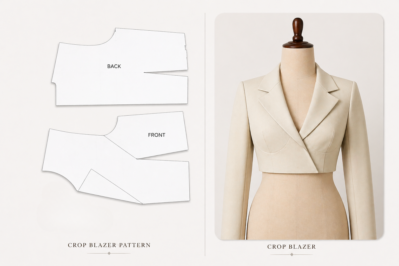 Crop Blazer