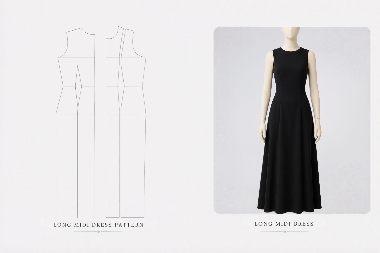 Long Midi Dress