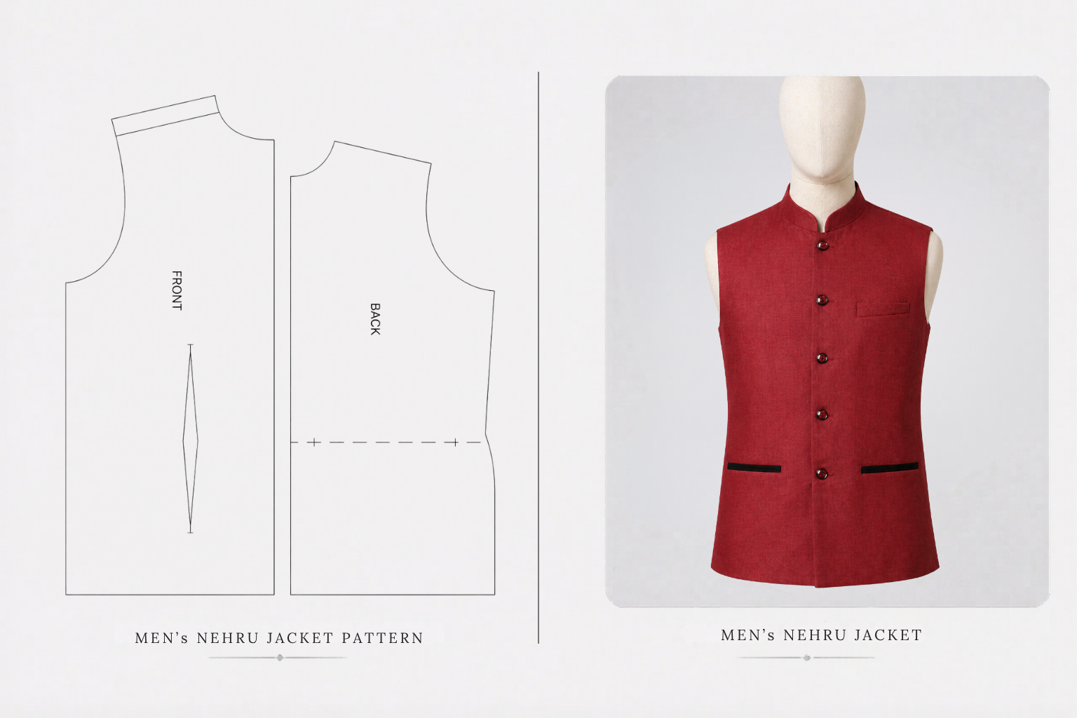 Mens Nehru Jacket