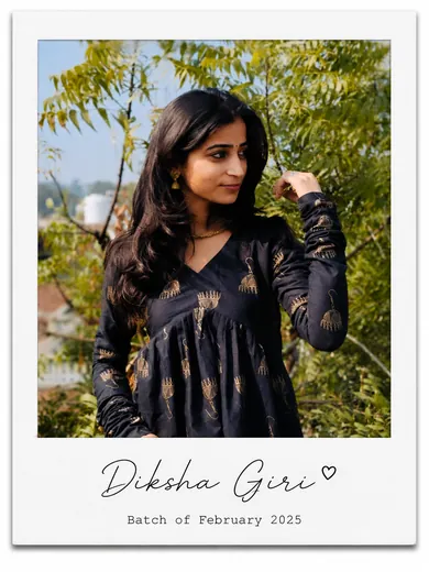 Diksha Giri — Batch of February 2025