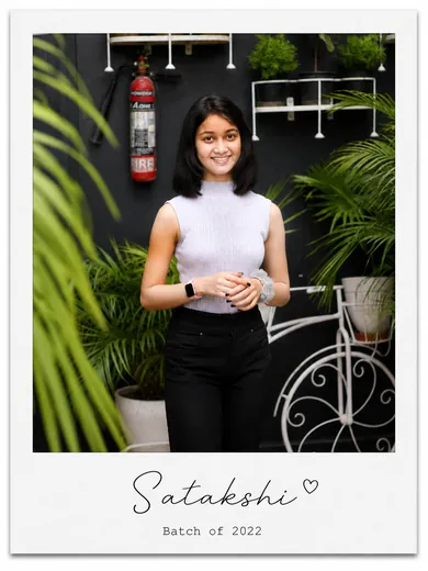 Satakshi — Batch of 2022